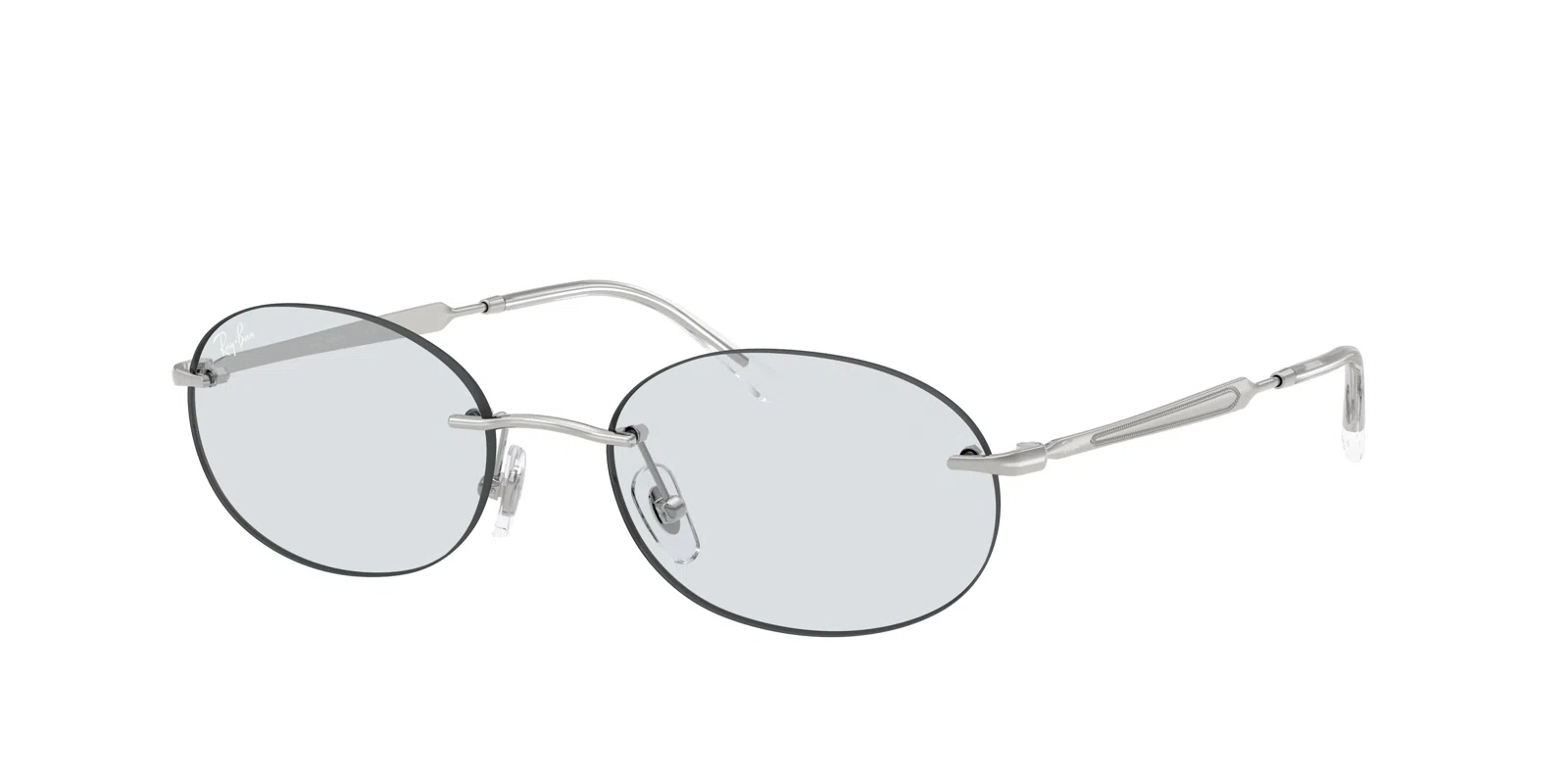 Ray-Ban 3767 Sunglasses - Silver - view 4